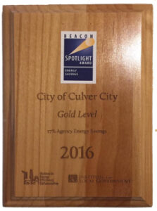 Culver City Award photo